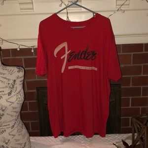 Fender guitar graphic tee. XL.